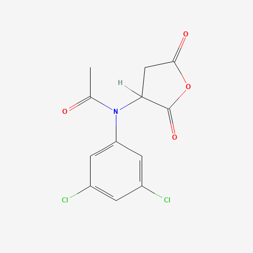 N-(3,5-dichlorophenyl)-N-(2,5-dioxooxolan-3-yl)acetamide (CAS: 132689-81-7) - Related Chemical Product
