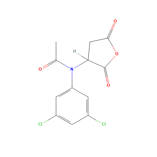 N-(3,5-dichlorophenyl)-N-(2,5-dioxooxolan-3-yl)acetamide (CAS: 132689-81-7) - Related Chemical Product