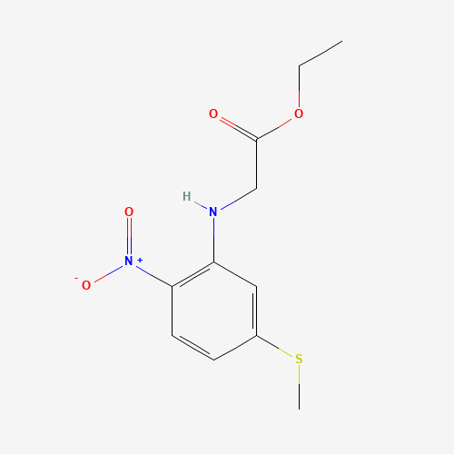 ethyl 2-(5-methylsulfanyl-2-nitroanilino)acetate (CAS: 55687-25-7) - Related Chemical Product