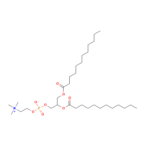 2,3-di(dodecanoyloxy)propyl 2-(trimethylazaniumyl)ethyl phosphate (CAS: 18656-40-1) - Related Chemical Product