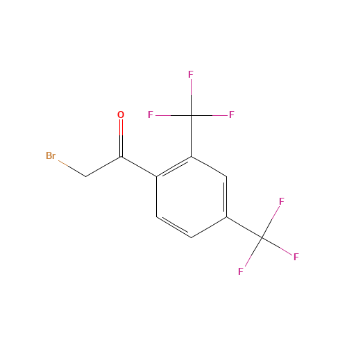 1-[2,4-bis(trifluoromethyl)phenyl]-2-bromoethanone (CAS: 435271-21-9) - Related Chemical Product