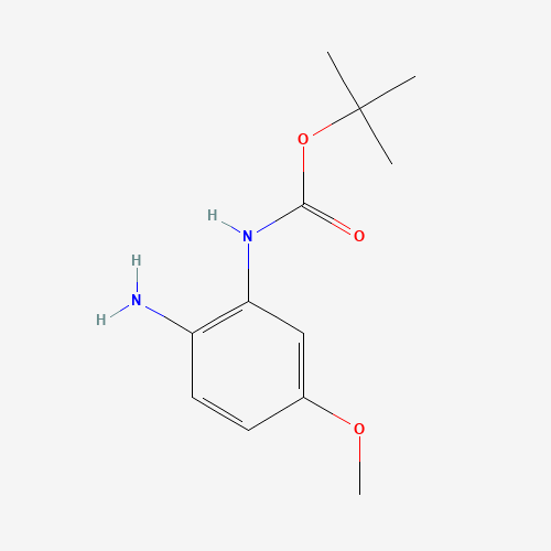 tert-butyl N-(2-amino-5-methoxyphenyl)carbamate (CAS: 362670-09-5) - Related Chemical Product