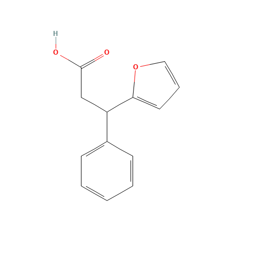3-(furan-2-yl)-3-phenylpropanoic acid (CAS: 4428-36-8) - Related Chemical Product
