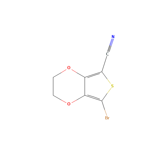 5-bromo-2,3-dihydrothieno[3,4-b][1,4]dioxine-7-carbonitrile (CAS: 884507-59-9) - Related Chemical Product