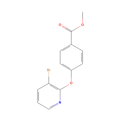 methyl 4-(3-bromopyridin-2-yl)oxybenzoate (CAS: 1227177-57-2) - Related Chemical Product