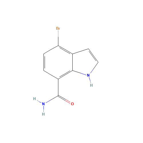 4-bromo-1H-indole-7-carboxamide (CAS: 1211596-82-5) - Related Chemical Product