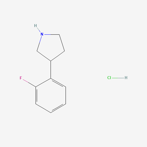 3-(2-fluorophenyl)pyrrolidine;hydrochloride (CAS: 943843-62-7) - Related Chemical Product