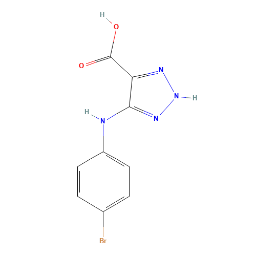 5-(4-bromoanilino)-2H-triazole-4-carboxylic acid (CAS: 1092352-69-6) - Related Chemical Product