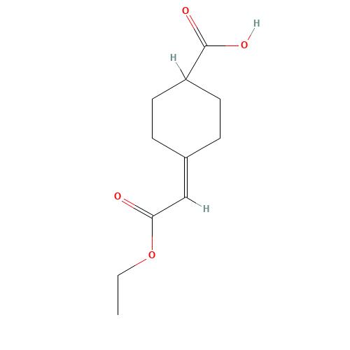 4-(2-ethoxy-2-oxoethylidene)cyclohexane-1-carboxylic acid (CAS: 866402-29-1) - Related Chemical Product