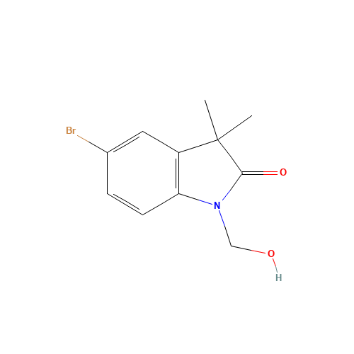 5-bromo-1-(hydroxymethyl)-3,3-dimethylindol-2-one (CAS: 1353043-40-9) - Related Chemical Product