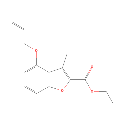 ethyl 3-methyl-4-prop-2-enoxy-1-benzofuran-2-carboxylate (CAS: 99252-42-3) - Related Chemical Product