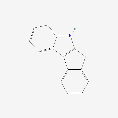 5,6-dihydroindeno[2,1-b]indole (CAS: 7156-31-2) - Chemical Structure and Molecular Formula 