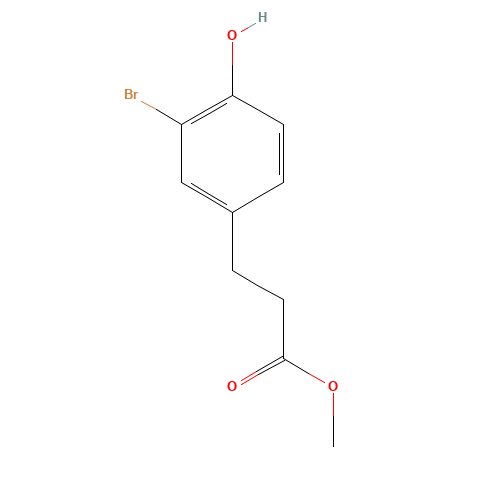 methyl 3-(3-bromo-4-hydroxyphenyl)propanoate (CAS: 60553-38-0) - Related Chemical Product