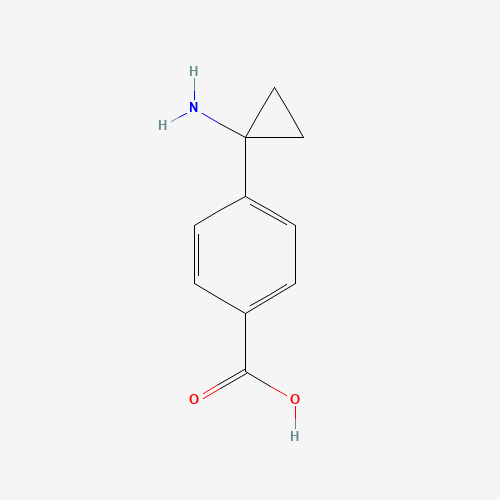 4-(1-aminocyclopropyl)benzoic acid (CAS: 1014743-82-8) - Related Chemical Product