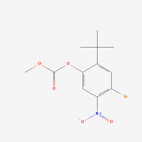 (4-bromo-2-tert-butyl-5-nitrophenyl) methyl carbonate (CAS: 873055-67-5) - Related Chemical Product