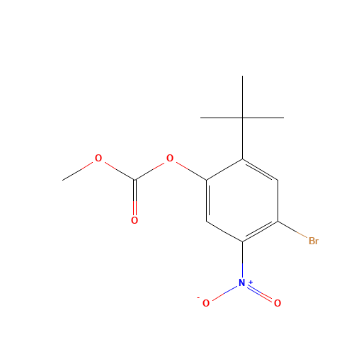 (4-bromo-2-tert-butyl-5-nitrophenyl) methyl carbonate (CAS: 873055-67-5) - Related Chemical Product