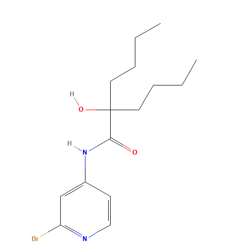 N-(2-bromopyridin-4-yl)-2-butyl-2-hydroxyhexanamide (CAS: 1433904-61-0) - Related Chemical Product