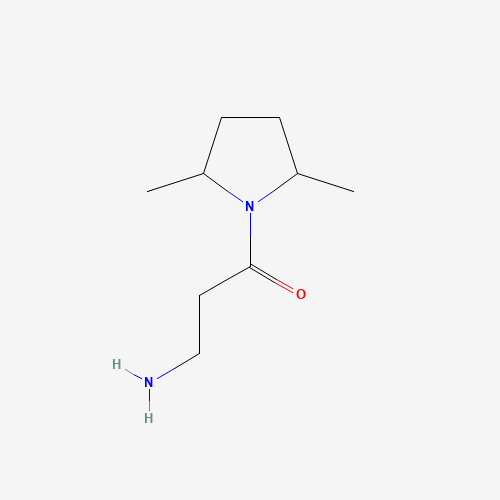 3-amino-1-(2,5-dimethylpyrrolidin-1-yl)propan-1-one (CAS: 1244060-13-6) - Related Chemical Product