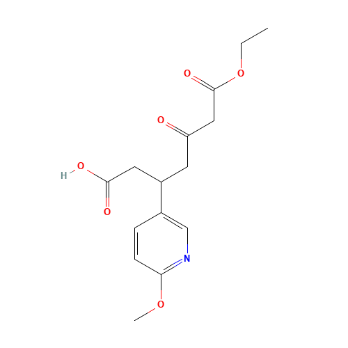 7-ethoxy-3-(6-methoxypyridin-3-yl)-5,7-dioxoheptanoic acid (CAS: 721920-99-6) - Related Chemical Product