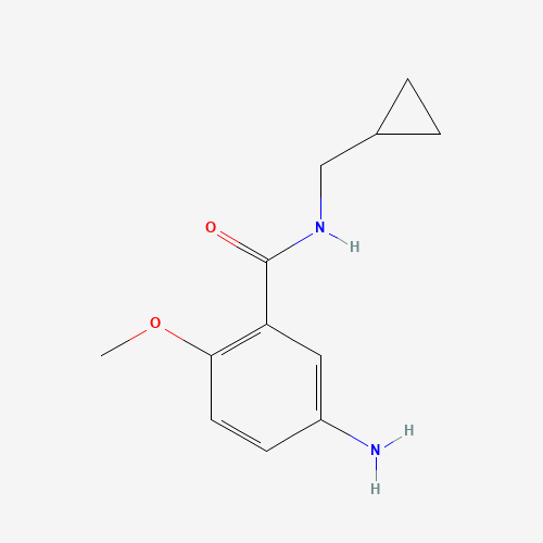 5-amino-N-(cyclopropylmethyl)-2-methoxybenzamide (CAS: 288151-89-3) - Related Chemical Product