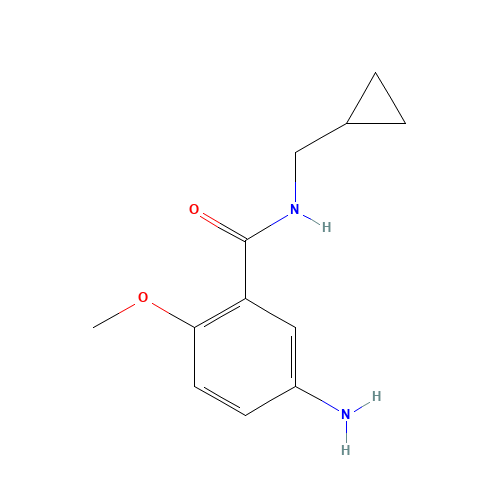 5-amino-N-(cyclopropylmethyl)-2-methoxybenzamide (CAS: 288151-89-3) - Related Chemical Product