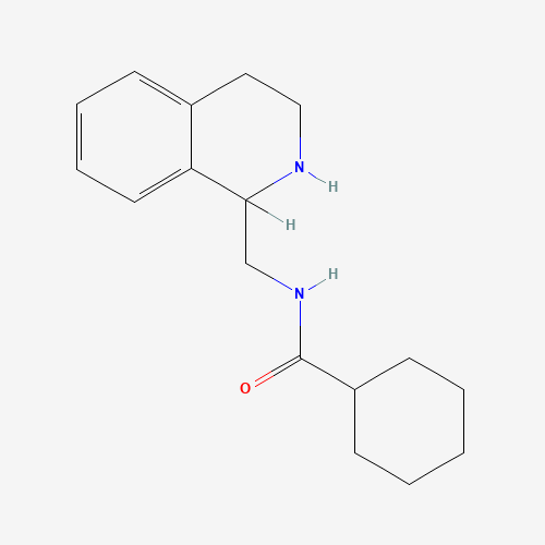N-(1,2,3,4-tetrahydroisoquinolin-1-ylmethyl)cyclohexanecarboxamide (CAS: 79848-93-4) - Related Chemical Product