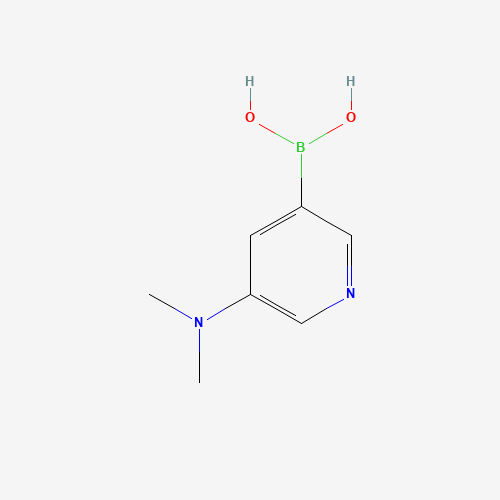 [5-(dimethylamino)pyridin-3-yl]boronic acid (CAS: 1018680-09-5) - Related Chemical Product