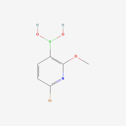 (6-bromo-2-methoxypyridin-3-yl)boronic acid (CAS: 1242314-44-8) - Related Chemical Product