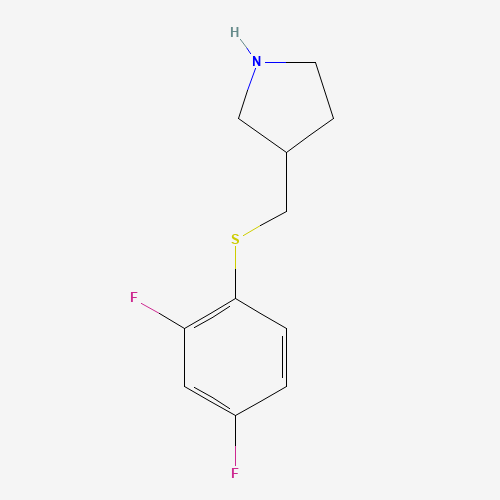 3-[(2,4-difluorophenyl)sulfanylmethyl]pyrrolidine (CAS: 1248462-47-6) - Related Chemical Product