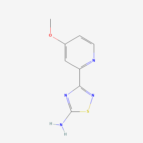 3-(4-methoxypyridin-2-yl)-1,2,4-thiadiazol-5-amine (CAS: 1179361-92-2) - Related Chemical Product