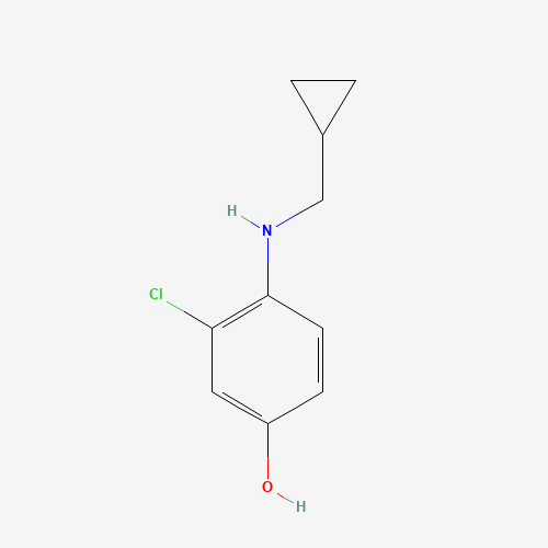 3-chloro-4-(cyclopropylmethylamino)phenol (CAS: 1426952-32-0) - Related Chemical Product