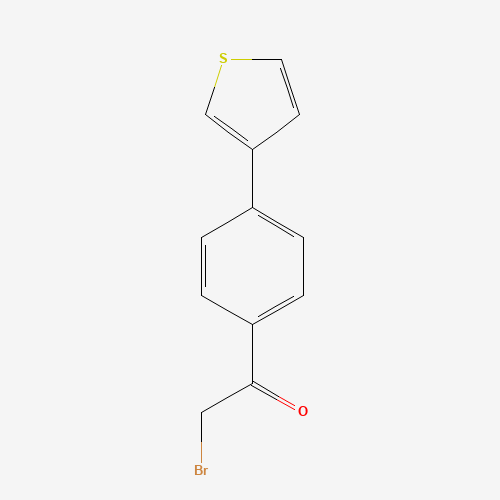 2-bromo-1-(4-thiophen-3-ylphenyl)ethanone (CAS: 879896-53-4) - Related Chemical Product