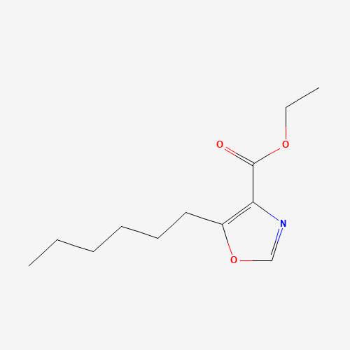 ethyl 5-hexyl-1,3-oxazole-4-carboxylate (CAS: 73252-25-2) - Related Chemical Product