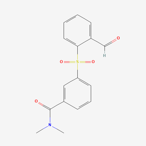 3-(2-formylphenyl)sulfonyl-N,N-dimethylbenzamide (CAS: 1415042-49-7) - Related Chemical Product