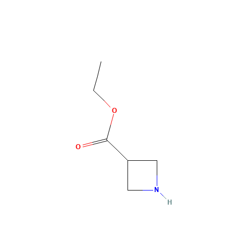 ethyl azetidine-3-carboxylate (CAS: 791775-01-4) - Chemical Structure and Molecular Formula 