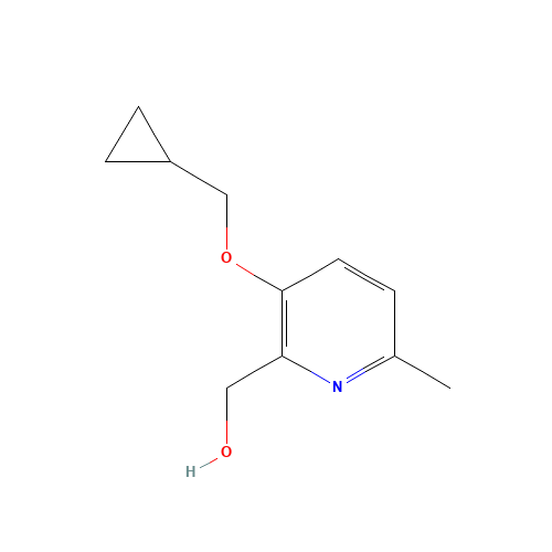 [3-(cyclopropylmethoxy)-6-methylpyridin-2-yl]methanol (CAS: 1233520-07-4) - Related Chemical Product