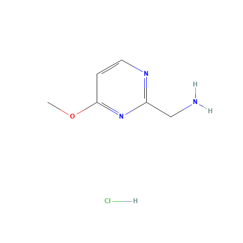 (4-methoxypyrimidin-2-yl)methanamine;hydrochloride (CAS: 1196154-28-5) - Related Chemical Product