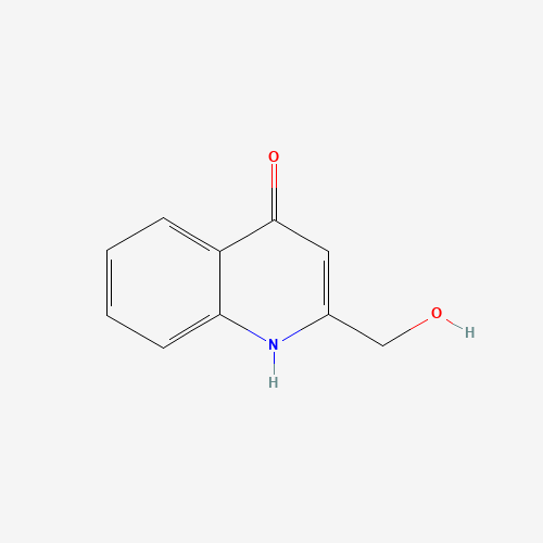2-(hydroxymethyl)-1H-quinolin-4-one (CAS: 1088522-80-8) - Chemical Structure and Molecular Formula 