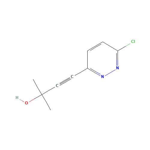 4-(6-chloropyridazin-3-yl)-2-methylbut-3-yn-2-ol (CAS: 258506-70-6) - Related Chemical Product
