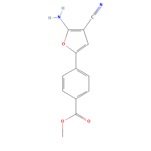 methyl 4-(5-amino-4-cyanofuran-2-yl)benzoate (CAS: 1261268-86-3) - Related Chemical Product
