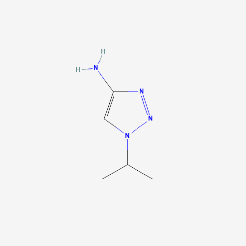 1-propan-2-yltriazol-4-amine (CAS: 959237-92-4) - Chemical Structure and Molecular Formula 