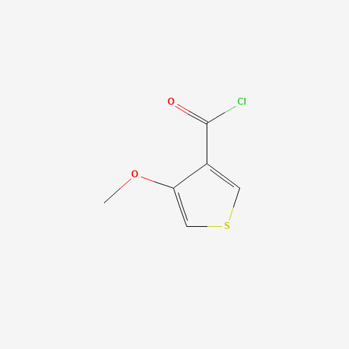 4-methoxythiophene-3-carbonyl chloride (CAS: 224649-28-9) - Chemical Structure and Molecular Formula 