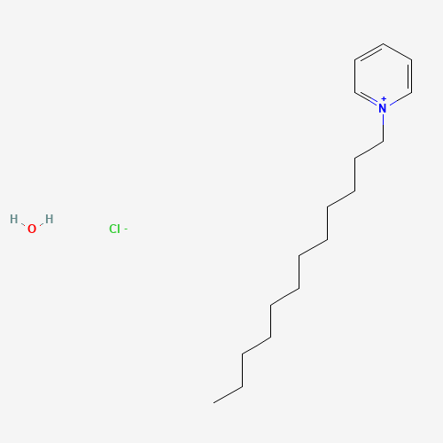 1-dodecylpyridin-1-ium;chloride;hydrate (CAS: 139549-68-1) - Chemical Structure and Molecular Formula 