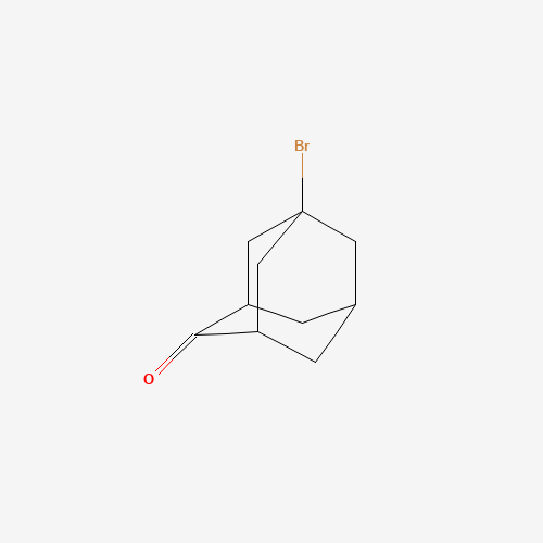 5-bromoadamantan-2-one (CAS: 20098-20-8) - Chemical Structure and Molecular Formula 