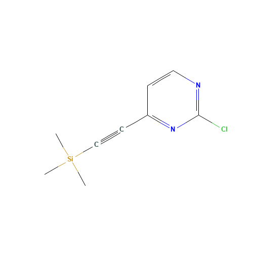 2-(2-chloropyrimidin-4-yl)ethynyl-trimethylsilane (CAS: 37972-23-9) - Related Chemical Product