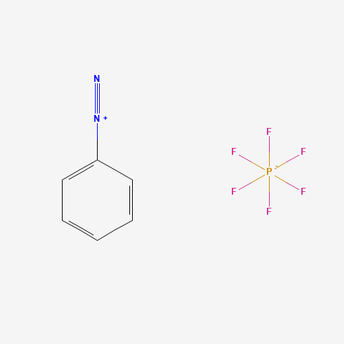 benzenediazonium;hexafluorophosphate (CAS: 369-58-4) - Chemical Structure and Molecular Formula 