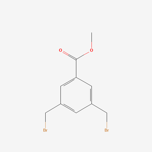 methyl 3,5-bis(bromomethyl)benzoate (CAS: 29333-41-3) - Chemical Structure and Molecular Formula 