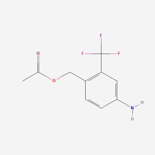 [4-amino-2-(trifluoromethyl)phenyl]methyl acetate (CAS: 1318242-93-1) - Related Chemical Product