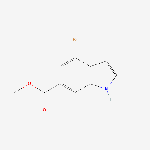 methyl 4-bromo-2-methyl-1H-indole-6-carboxylate (CAS: 1260383-49-0) - Related Chemical Product