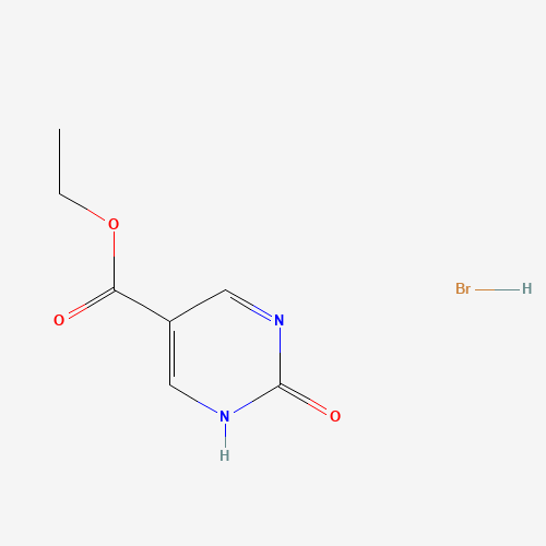 ethyl 2-oxo-1H-pyrimidine-5-carboxylate;hydrobromide (CAS: 91978-81-3) - Chemical Structure and Molecular Formula 